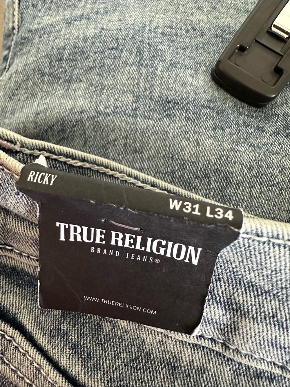 True Religion Jeans "Ricky Relaxed Straight" - Picture 11 of 12